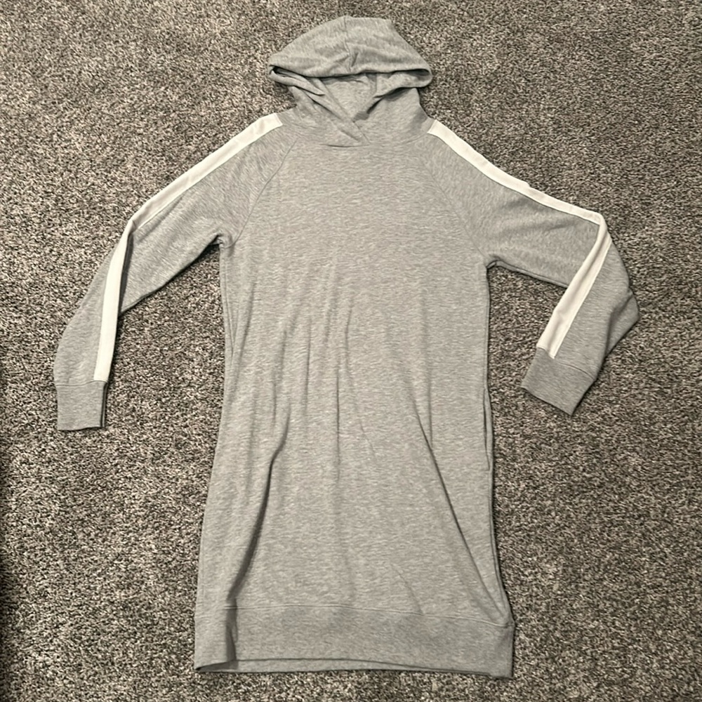 Hooded Sweatshirt Dress - image 1